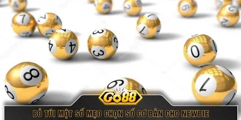 Bỏ túi một số mẹo chọn số cơ bản cho newbie